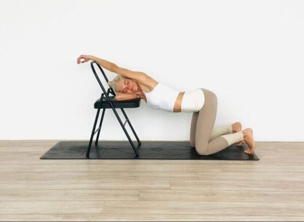 Chair yoga poses