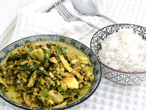 green gram creamy began curry recipe