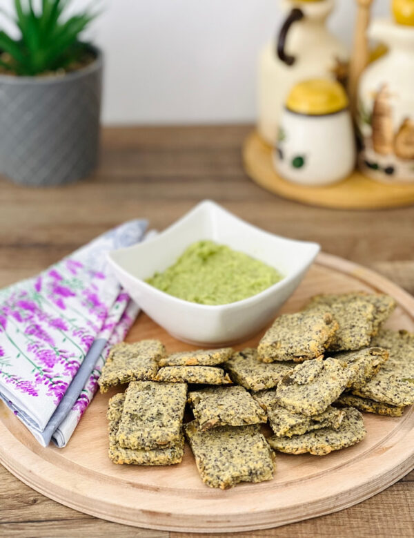 Gluten-free vegan home made crackers recipe