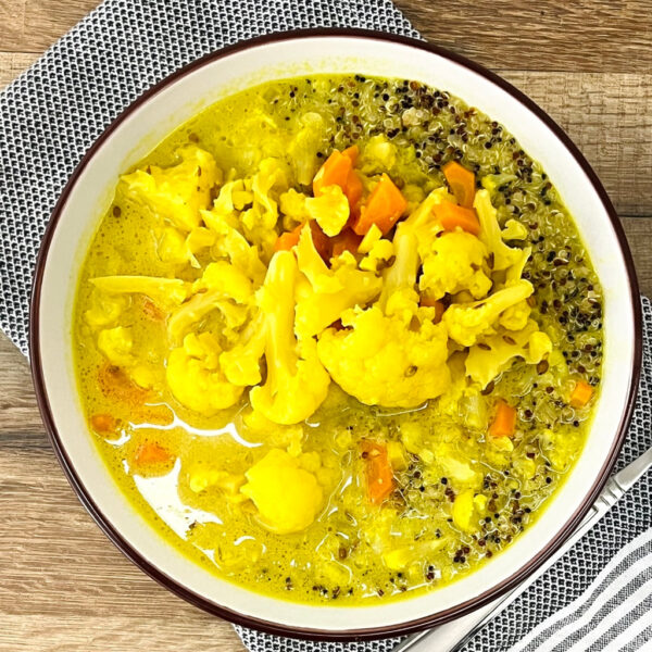 Ayurveda inspired cauliflower stew recipe